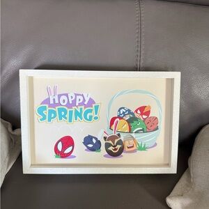 Marvel White Framed Picture Frame with Official Tag